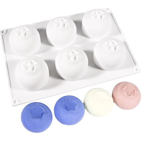 Moules à pâtisserie en silicone formes Flexibles, de qualité alimentaire, résistants à la chaleur,Moule à Muffins en Silicone pour Pâtisserie,Pour cupcakes, glaces, cuisine, restaurant,,Parent,Blanc (1/5)