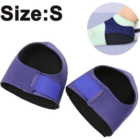 2 Paires Talonnettes Gel SEBS Absorption Chocs Fasciite Plantaire Douleur Homme Femme (1/5)