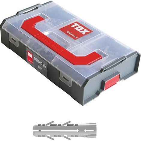TOX L-BOXX Mini Chevilles à expansion pour béton Barracuda 296 pièces (1/5)
