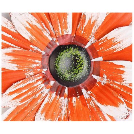 Eisendekoration in Sonnenblumenform für den Innenhof