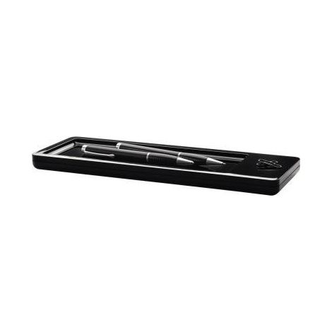 Stiftschale i-Line 28 x 1,8 x 9,5 cm (B x H x T) ABS Kunststoff schwarz 1 Fach (1/4)