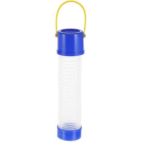 Housse de parapluie de voiture bleue, pliable, avec seau de rangement compatible (1 pièce). (1/5)