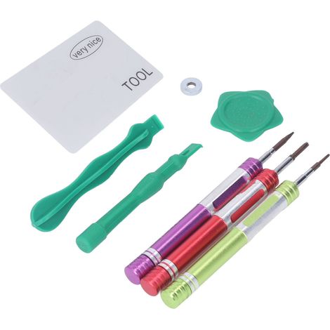 Kit d'outils de réparation de carte mère pour ordinateur portable : tournevis cruciforme, levier et grattoir. (1/5)