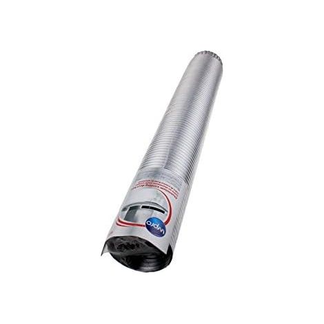 Gaine en aluminium (L : 3m, diam : 110mm) pour hotte, compatible Whirpool -
484000008640