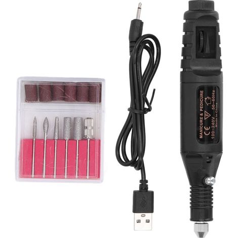 Machine de gravure USB, Mini graveur électrique portatif à vitesse réglable pour le polissage 100-240V (1/5)