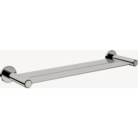 Mensola da parete bagno Nickel spazzolato - Corbeau