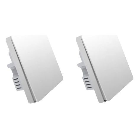 Capteur de maison intelligente, alarme de sécurité, passerelle Zigbee, 2X sans fil neutre-1 bouton (1/2)