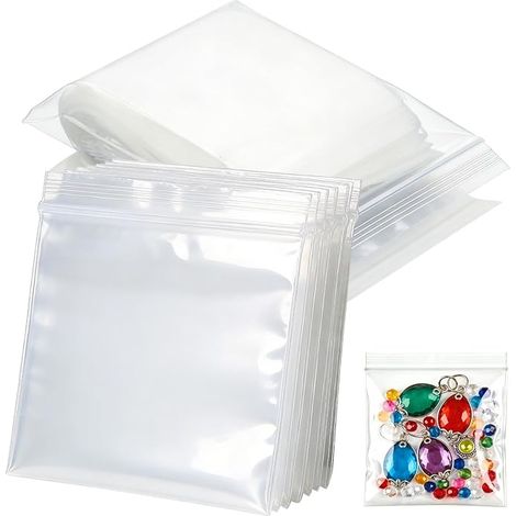 Pochon Plastique 3X3 cm Petit Sachet Transparent (1/2)