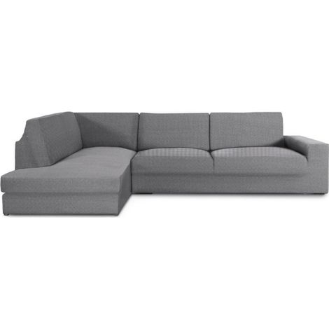 Copridivano Jaz angolare sinistro grigio 350-500 EFFEZ