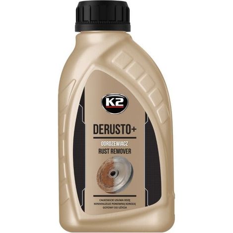 Unbekannt K2 - Derusto Plus - Removedor de Óxido - Biodegradable y Reutilizable - Fácil y sin Esfuerzo - 500Ml (1/4)