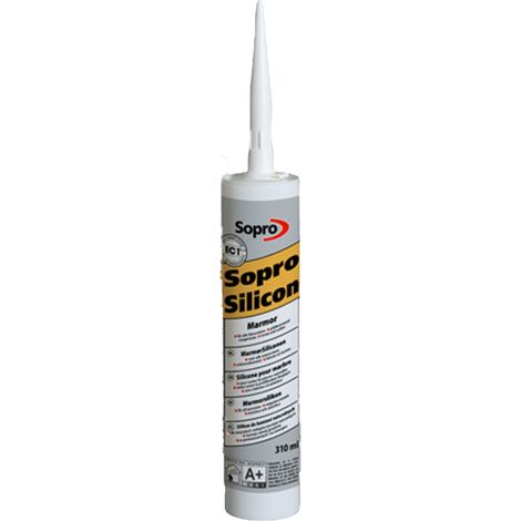 Mastic silicone pour pierre naturelle - Transparent - 310 ml