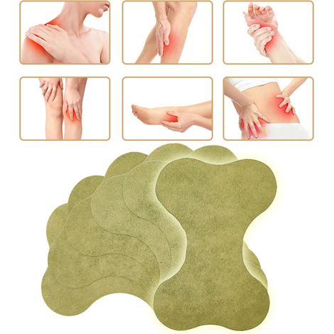 12 Patchs Moxa pour Douleurs Vertébrales et Articulaires - Soulagement Arthrose et Lombalgie (1/2)