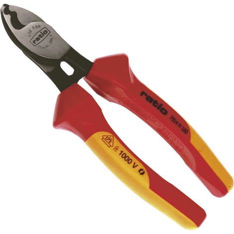 Alicate Cortacable 160mm VDE RATIO PRO (1/2)
