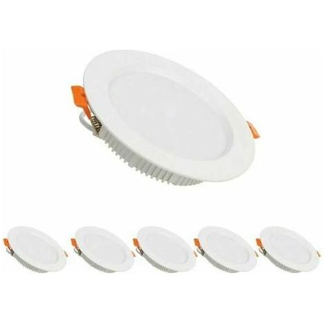 Spot led encastrable,5W incandescence,   éclairage plafond encastré,lot de 6 [Classe énergétique A++] (1/4)