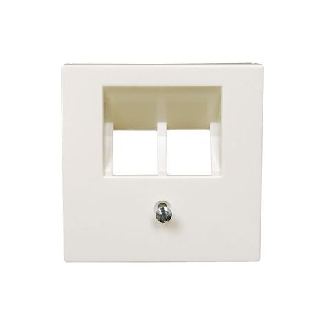 Jung enjoliveur p. UAE/IAE/ISDN, 2 postes AS 500, blanc