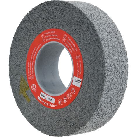 3M Scotch-Brite Kompakt-Entgratscheibe (SiC), DB-WL, Scheiben-⌀xBreitexBohrungs-⌀ 203X25X51 mm