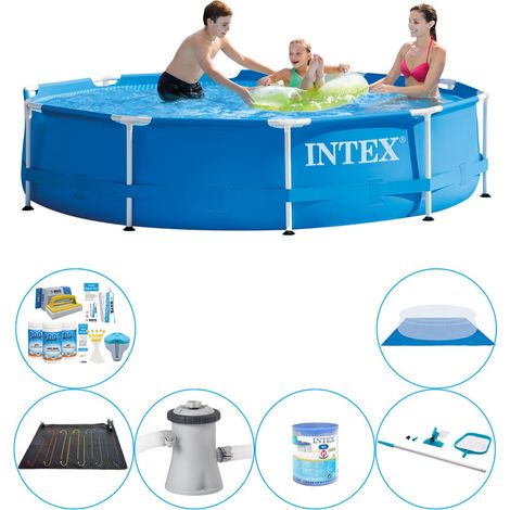 Intex Piscine Tubulaire Ronde - 305x76 cm - 6-pièces S20993 (1/5)