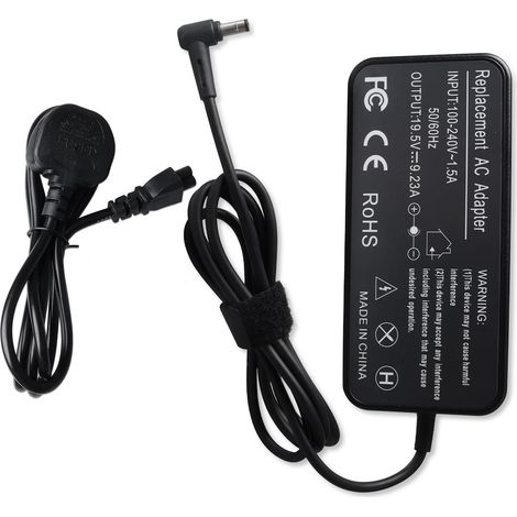 Chargeur pour Ordinateur Portable 180 W pour ASUS ROG G750VW G750VX G750JW G750JX G750JM G750JS G752VL G751JL G751JM G75VW G75VX GL502 GL502VT GL502VS GL502VM GL702VM GL702VT 【5,5 x 2,5 mm】 (1/5)