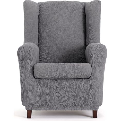 Housse de Fauteuil élastique Oreiller 1 Place Couleur 06/ Gris (1/5)