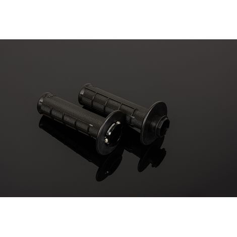 Leve cambio Renthal MX R-works lock-ON ultratacky (a mezza cialda), nere (1/5)