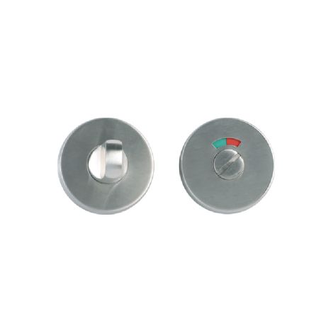 Rosace de fonction inox 304 - Modele : Condamnation + Voyant - DESIGN-MAT