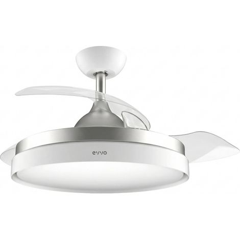 VENTILADOR DE TECHO EVVO V450 INVISIBLE WHITE