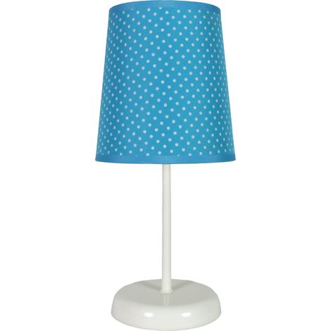 Lampe de table Candellux GALA blanc/bleu 31cm E14 IP20 (1/2)