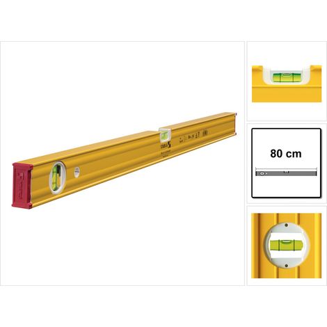 80 As Spirit Level 2 Vial 19166 80Cm