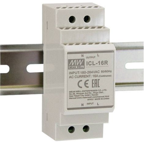 Mean Well ICL-16R Limiteur de courant de MEANWELL Série : ICL-16R/L pour les charges inductives et capacitives gris II Q823532