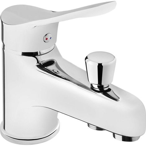 Deante Robinet de baignoire moderne chrome durable (1/2)