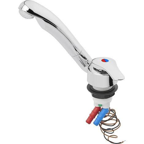 Robinet mitigeur lavabo northio samba 12V chrome (1/3)