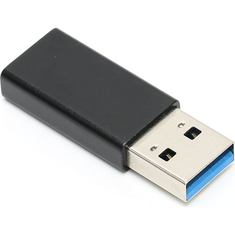 Adaptateur USB C vers USB A, Convertisseur Type C Mâle vers USB Femelle pour iPhone 11 12 13 Pro Max Mini