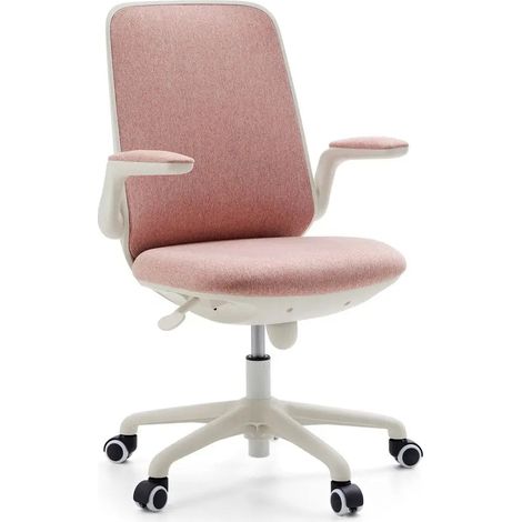 [NEUWERTIG] B-Ware Hjh Office Kinderdrehstuhl Schreibtischstuhl Swivelo Rosa Armlehnen Drehstuhl