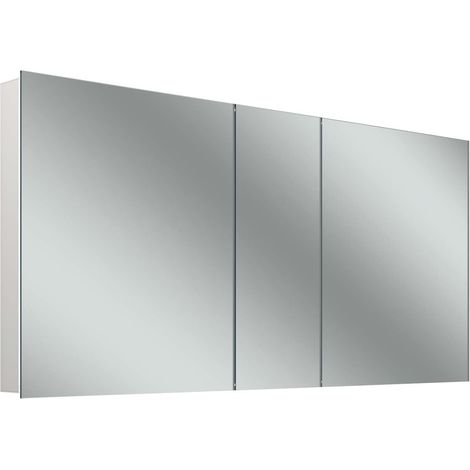 Armario con espejo iluminado Schneider STYLE TW LED, 3 puertas,