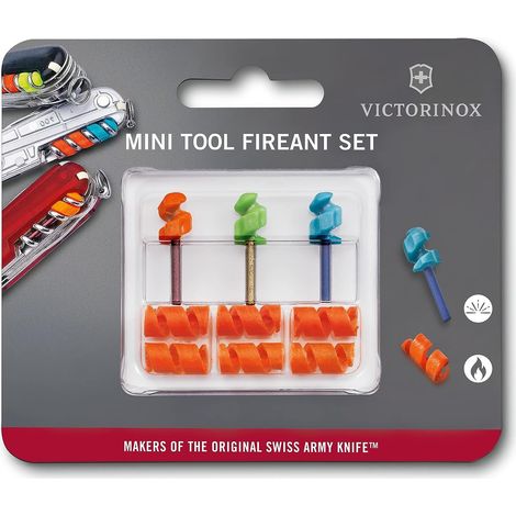 Pietra focaia con Acciarino per fuoco – Kit avvio fuoco Campeggio - Victorinox 4.1330.B1 (1/5)
