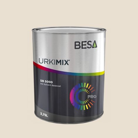 Pot de peinture Polyuréthane / bi composant Blanc Crème RAL 9001  Mat - 150 gr
