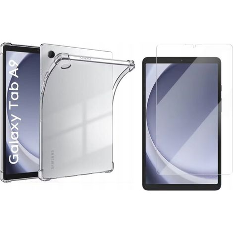CUSTODIA + VETRO TEMPERATO per SAMSUNG GALAXY TAB A9 8.7 2023 X110 / X115 (1/5)