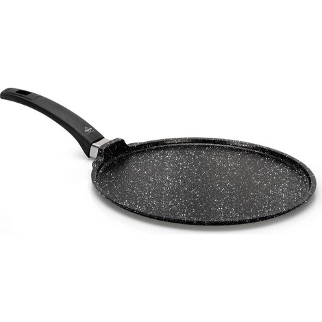 Piastra Antiaderente 1 Manico Ø30 cm Olympia Hard Cook (1/4)