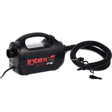 Pompa ad aria Intex Quick-Fill High PSI Nera