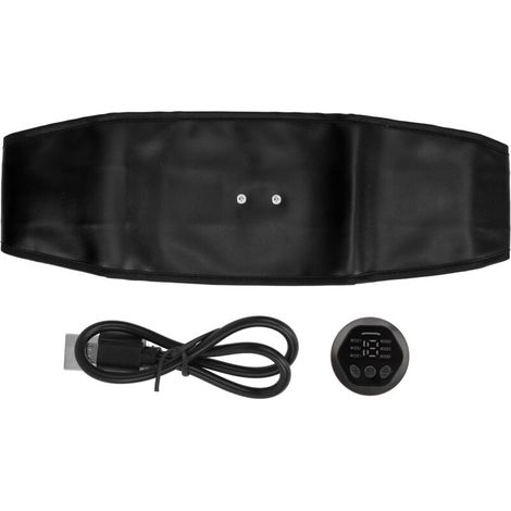 Ceinture Abdominale Électrostimulante 6 Programmes 15 Niveaux pour Abdomen Tonique à la Maison ou au Bureau - Hommes et Femmes (1/5)