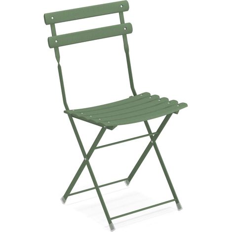 EMU Arc En Ciel Sedia Pieghevole Verde Militare Ral 6003 (17) (1/5)