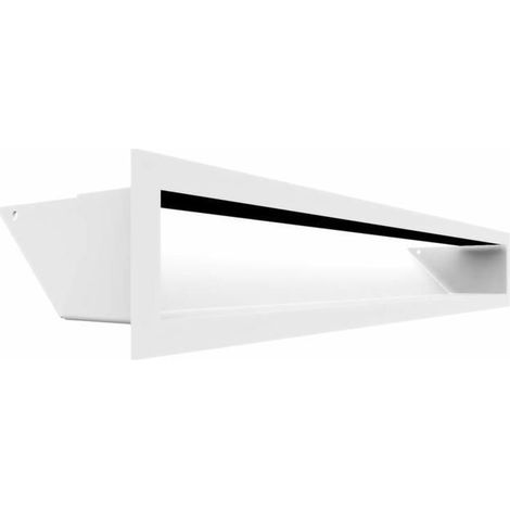 Lüftungsgitter LUFT 9x60 weiß