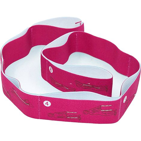 Bandes D Étirement Élastiques Avec Boucles - Pour Étirements Des Jambes Et Des Ischio-Jambiers - 1 Pièce (1/5)
