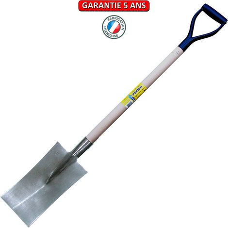 OUTILS PERRIN Louchet Nord de 30 cm manche en D (1/2)