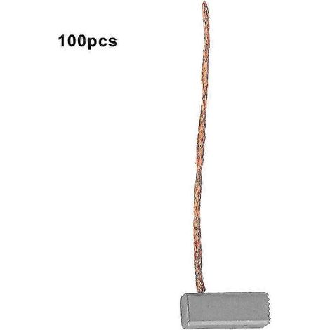 Balais de charbon de rechange 6x6x15 mm pour moteur de pompe à membrane J420, lot de 100 (1/4)