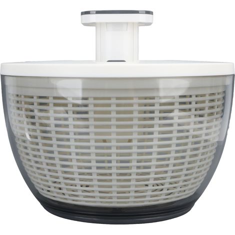 Centrifugeuse à salade avec système d'égouttage intégré - Essoreuse légumes et fruits pour salades fraîches et croustillantes - Capacité XXL (1/5)