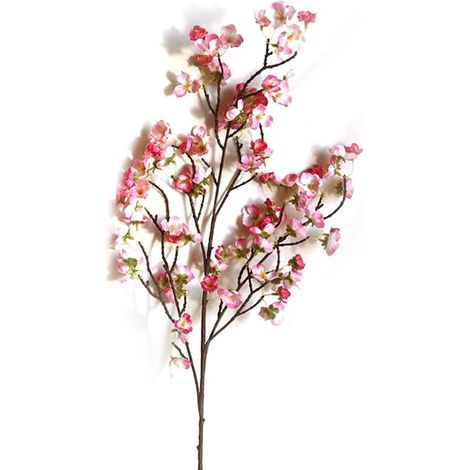 Artificial Flowers, 4 Branches, 97cm, Realistic Decor with Fabric, for Home Room Decoration (1/5)