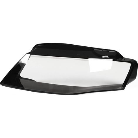 Optique de phare avant gauche transparent anti-UV coque en verre remplacement pour Audi A4 B8 2009-2012, réf. 8K0941029C, 8K0941029AQ (1/5)