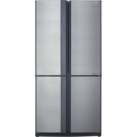 Sharp SJ-EX820F2SL. Posizionamento dell'apparecchio: Libera installazione, Design del prodotto: Porta francese, Colore del prodotto: Argento. Capacità netta totale: 605 L, Classe clim... - SJEX820F2SL (1/5)