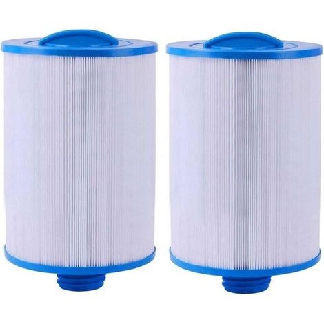Cartouche de filtre spa Remplace Pleatco PWW50-P3 / Unicel 6CH-940 - Lot de 2 - Ø150×241 mm - Fibre polyester pliable (1/5)
